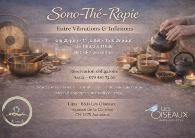 Vibrations & tea time